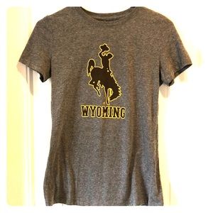 Wyoming Cowboys Slim Fitted Tee for Women